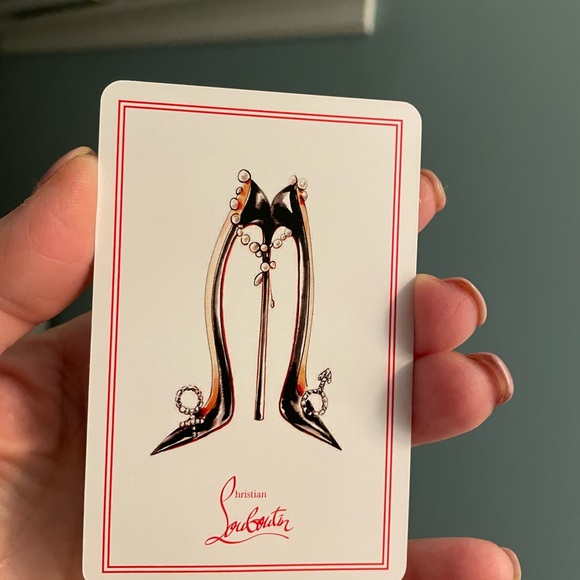 Christian Louboutin Limited Edition Jack of Spades ♠️ Collectors Card. RARE!! - Picture 6 of 6